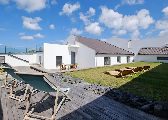 Casa Da Suta - Jacuzzi With Ocean View 펜션 Calhetas